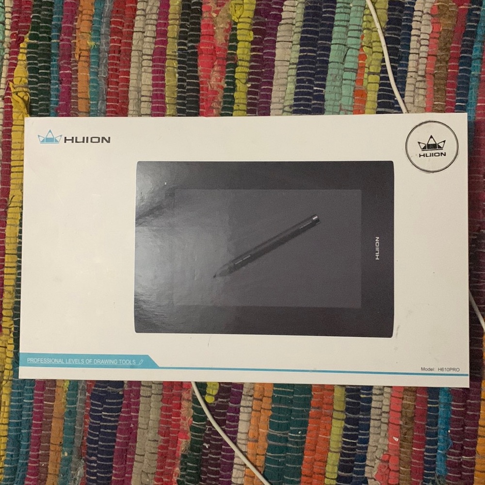 Huion H610PRO drawing and graphic design tablet